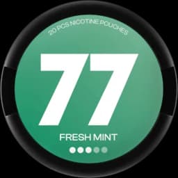 77 Fresh Mint 15mg nicotine pouches