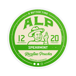 ALP Eu Spearmint 18mg nicotine pouches