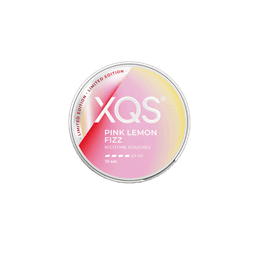 XQS Pink Lemon Fizz Limited Edition 10mg nicotine pouches