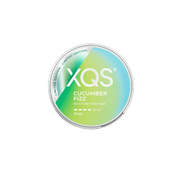 XQS Cucumber Fizz Limited Edition 10mg nicotine pouches