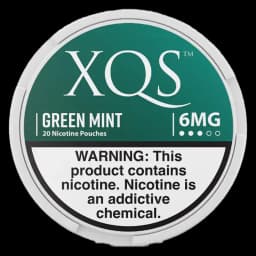 XQS Green Mint 6mg nicotine pouches