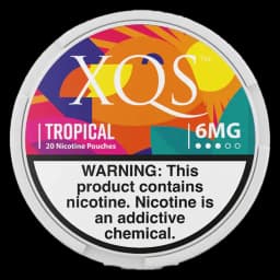 XQS Tropical 6mg nicotine pouches