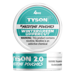 Tyson 2.0 Wintergreen Uppercut 4mg nicotine pouches