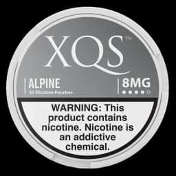 XQS Alpine 8mg nicotine pouches