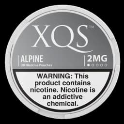 XQS Alpine 2mg nicotine pouches