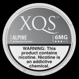 XQS Alpine 6mg nicotine pouches