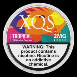 XQS Tropical 2mg nicotine pouches