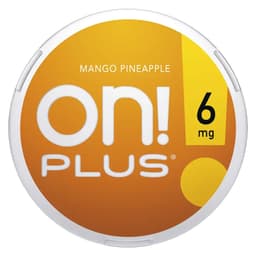 On! Plus Mango Pineapple 6mg nicotine pouches