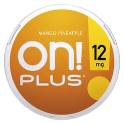 On! Plus Mango Pineapple 12mg nicotine pouches