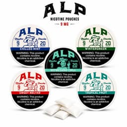 ALP 5 Roll 18 Rolls Case 9mg nicotine pouches
