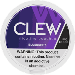 CLEW Blueberry 3mg nicotine pouches