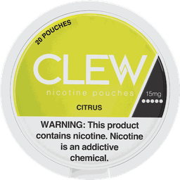 CLEW Citrus 15mg nicotine pouches