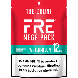 FRE Watermelon Mega Pack 12mg nicotine pouches