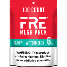 FRE Watermelon Mega Pack 6mg nicotine pouches