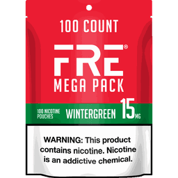 FRE Wintergreen Mega Pack 15mg nicotine pouches