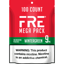 FRE Wintergreen Mega Pack 9mg nicotine pouches