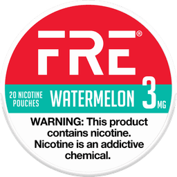 FRE Watermelon 3mg nicotine pouches