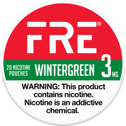FRE Wintergreen 3mg nicotine pouches