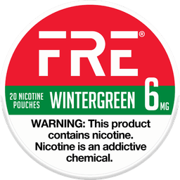 FRE Wintergreen 6mg nicotine pouches
