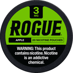 Rogue Apple 3mg nicotine pouches
