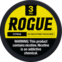 Rogue Citrus 3mg nicotine pouches