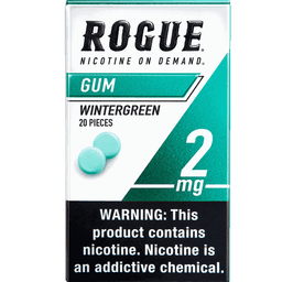 Rogue Wintergreen Gum Online From .39 2mg nicotine pouches