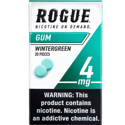 Rogue Wintergreen Gum Online From .39 4mg nicotine pouches