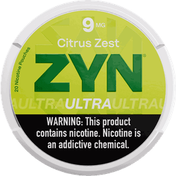 ZYN Ultra Citrus Zest 9mg nicotine pouches