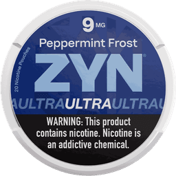 ZYN Ultra Peppermint Frost 9mg nicotine pouches