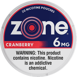 Zone Cranberry 6mg nicotine pouches