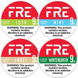 FRE Mixpack 9mg nicotine pouches