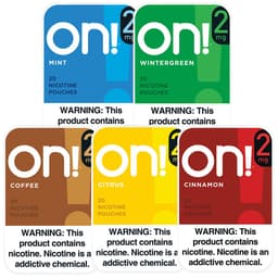 On! Mixpack 2mg nicotine pouches