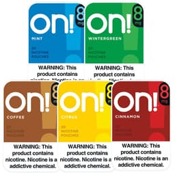 On! Mixpack 8mg nicotine pouches