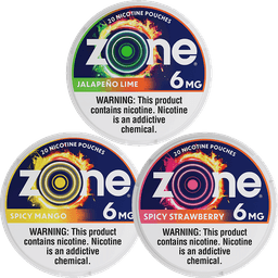 Zone Spicy Mixpack 6mg nicotine pouches