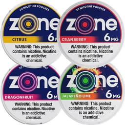 Zone Flavor Fusion Mixpack 6mg nicotine pouches