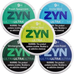 ZYN Ultra Mixpack 9mg nicotine pouches