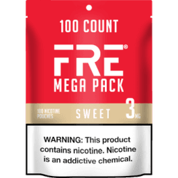 FRE Sweet Mega Pack 3mg nicotine pouches