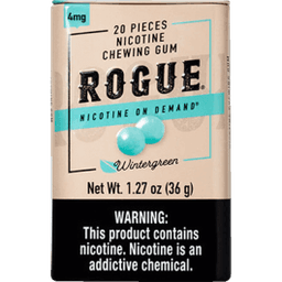 Rogue Gum Wintergreen 4mg nicotine pouches