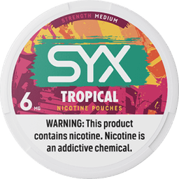 SYX Tropical 6mg nicotine pouches