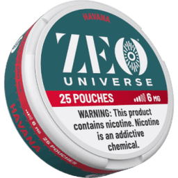 ZEO Havana 6mg nicotine pouches