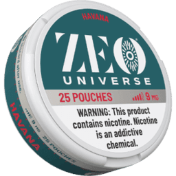ZEO Havana 9mg nicotine pouches
