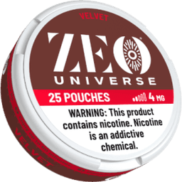 ZEO Velvet 4mg nicotine pouches