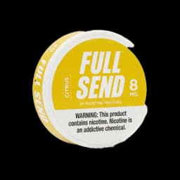 Full Send Citrus 8mg nicotine pouches