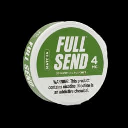 Full Send Matcha 4mg nicotine pouches