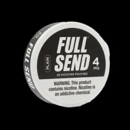 Full Send Plain 4mg nicotine pouches