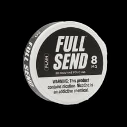 Full Send Plain 8mg nicotine pouches