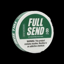 Full Send Wintergreen 8mg nicotine pouches