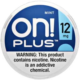 On! Plus Mint 12mg nicotine pouches