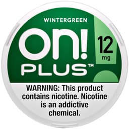 On! Plus Wintergreen 12mg nicotine pouches