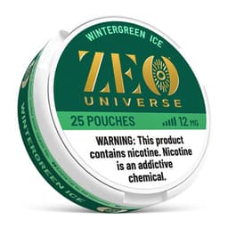 ZEO Universe Wintergreen Ice 12mg nicotine pouches